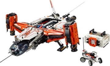 LEGO Technic VTOL-Schwerlastraumfrachter LT81, Space Bauset, Weltraum-Spielzeug, Raumschiff, Spielset mit Mini-Rover, Geschenk für Jungen & Mädchen ab 10 Jahren 42181 - 10