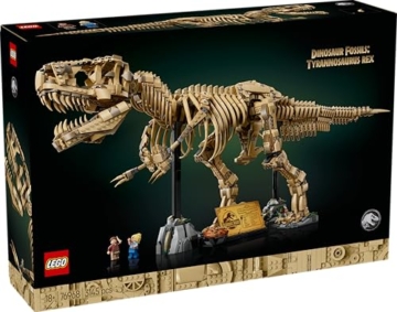 LEGO Tyrannosaurus Rex: Dinosaurier-Fossilien - LEGO T Rex Skelett Groß 76968, Modell im Maßstab 1:12 für Erwachsene, Dino Skelett Groß - 8