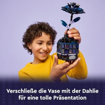 LEGO Wednesday Schwarze Dahlie Spielzeug - Spielset zum Bauen und Ausstellen mit 2 Minifiguren & Zubehör - Modellbau - Kinder Geschenk für Mädchen, Jungen & Fans der TV-Serie ab 9 Jahren - 76784 - 7