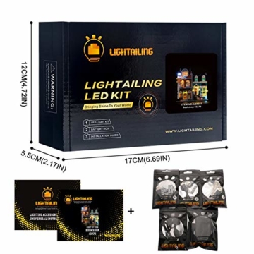 LIGHTAILING Licht-Set Für (Creator Buchhandlung) Modell - LED Licht-Set Kompatibel Mit Lego 10270(Modell Nicht Enthalten) - 6