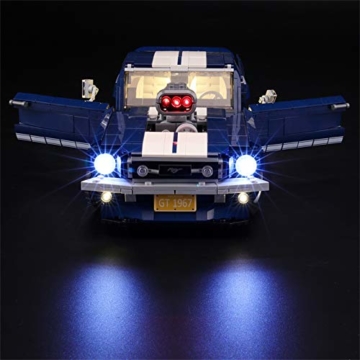 LIGHTAILING Licht-Set Für (Creator Expert Ford Mustang) Modell - LED Licht-Set Kompatibel Mit Lego 10265(Modell Nicht Enthalten) - 2