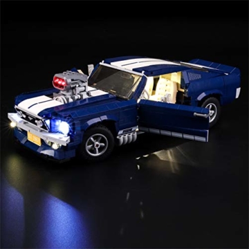 LIGHTAILING Licht-Set Für (Creator Expert Ford Mustang) Modell - LED Licht-Set Kompatibel Mit Lego 10265(Modell Nicht Enthalten) - 5