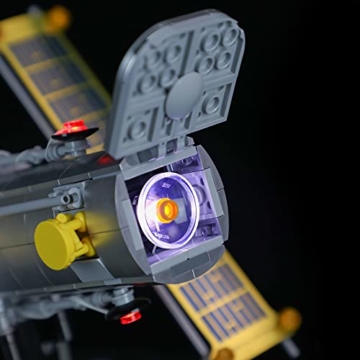 LIGHTAILING Licht-Set Für (Creator NASA-Spaceshuttle „Discovery“) Modell - LED Licht-Set Kompatibel Mit Lego 10283 (Modell Nicht Enthalten) - 6