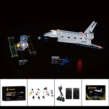 LIGHTAILING Licht-Set Für (Creator NASA-Spaceshuttle „Discovery“) Modell - LED Licht-Set Kompatibel Mit Lego 10283 (Modell Nicht Enthalten) - 8
