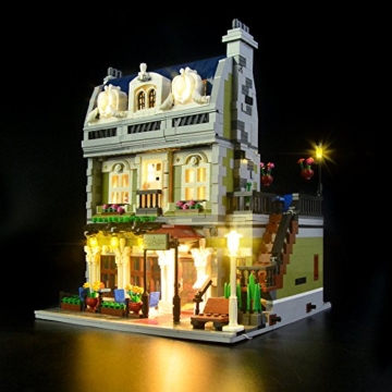 LIGHTAILING Licht-Set Für (Creator Pariser Restaurant) Modell - LED Licht-Set Kompatibel Mit Lego 10243(Modell Nicht Enthalten) - 3