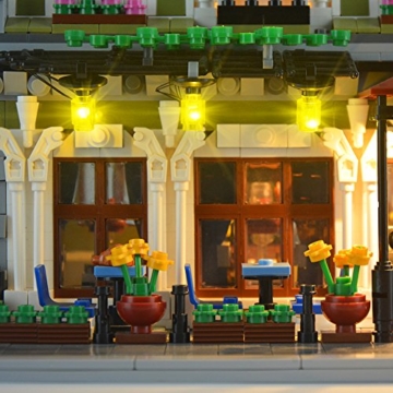 LIGHTAILING Licht-Set Für (Creator Pariser Restaurant) Modell - LED Licht-Set Kompatibel Mit Lego 10243(Modell Nicht Enthalten) - 5