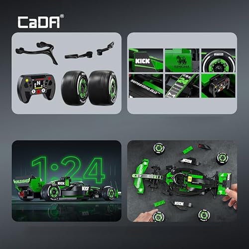 CaDA C55032W KICK Sauber F1 Kick C44-2024