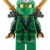 Lloyd ZX (Green Ninja) with Dual Gold Swords - LEGO Ninjago Minifigure - 1