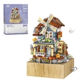 LOZ Mini Blocks 1239 Windmühle Haus Spieluhr