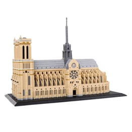 LULUFUN Building Blocks Set Notre Dame de Paris World-Famous Architecture Building Set Mini Building Blocks Toys, Gift for Adults and Children,7380 Stück - 1