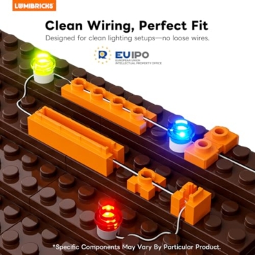 Lumibricks 10012 – Aurora-Hütte mit LED und Nordlicht-Projektion