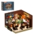 Lumibricks Book-Café Beleuchtetes Klemmbaustein-Set - 1