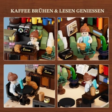 Lumibricks Book-Café Beleuchtetes Klemmbaustein-Set - 7
