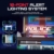 LUMIBRICKS Cyberpunk Police HQ Klemmbausteine mit LED-Beleuchtung, 1716 Teile Futuristische Polizeistation, Modulares Cyberpunk-Gebäude mit 3 Etagen, Bauset für Erwachsene und Jugendliche ab 16 Jahren - 3