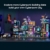 LUMIBRICKS Cyberpunk Police HQ Klemmbausteine mit LED-Beleuchtung, 1716 Teile Futuristische Polizeistation, Modulares Cyberpunk-Gebäude mit 3 Etagen, Bauset für Erwachsene und Jugendliche ab 16 Jahren - 9