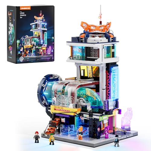 Lumibricks Cyberpunk Schwebebahn-Station 🚉 L9098