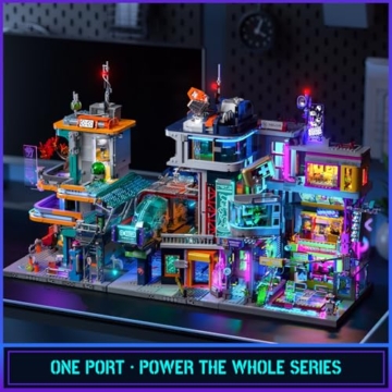 Lumibricks Cyberpunk Spielhalle – Neonträume aus 2.580 Bausteinen