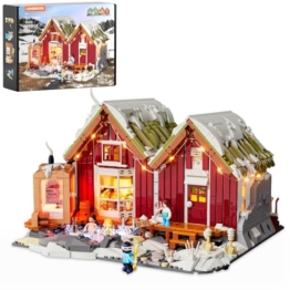 Lumibricks Island SPA-Hütte 10011 mit LED-Beleuchtung