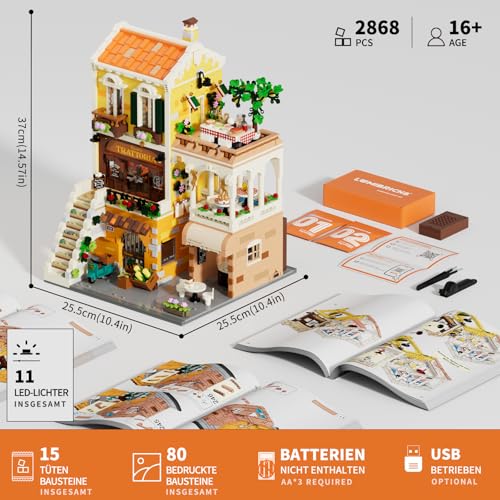 Lumibricks Italienisches Restaurant 15010 Anleitung