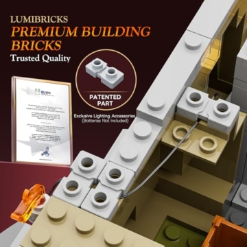 Lumibricks Schatzkammer des Königs Set L9105 Teile