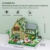 Lumibricks Klemmbausteine Gartenhaus mit Beleuchtung, 2787 Teile Retro Gartenhütte Bauset für Erwachsene, Haus Modellbausatz für Architektur- und Hütten-Liebhaber - 8
