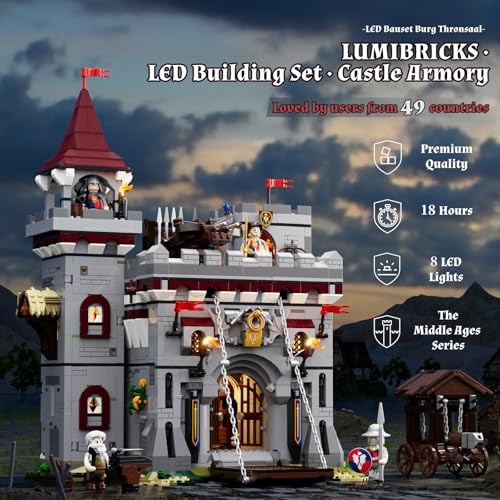 Lumibricks Mittelalter Burg 12011 Moc