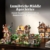 Lumibricks Mittelalterliches Herbal Healing Camp Beleuchtetes Bausteinset, 500 Teile, modulares Lager mit abnehmbarem Dach und Rettungswagen, Baukasten für Erwachsene und Jugendliche - 7
