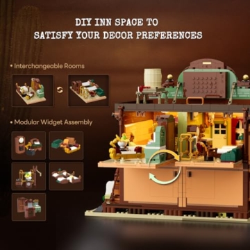 Lumibricks Old West Inn Western-Gasthaus (Set 14014)