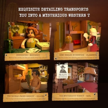 Lumibricks Old West Inn Western-Gasthaus (Set 14014)