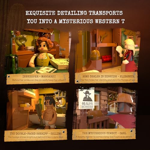 Lumibricks Old West Inn Western-Gasthaus (Set 14014)