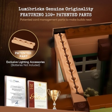 Lumibricks Old West Inn Western-Gasthaus (Set 14014) Leiter