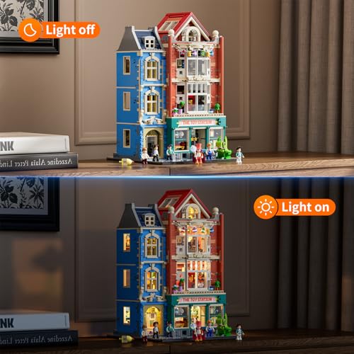 Lumibricks Spielzeugladen „The Toy Station“ (Set L9100) Modell