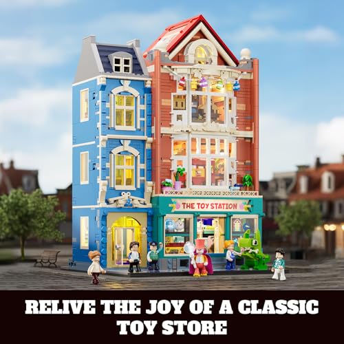 Lumibricks Spielzeugladen „The Toy Station“ (Set L9100) Moc