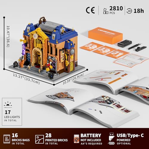 Lumibricks 11017 Steampunk Zeit-Opernhaus Bauanleitung