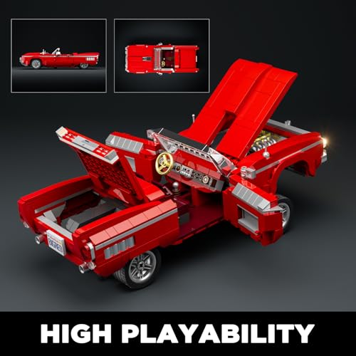 Lumibricks Lowrider „Big Red“ L9093 mit Licht