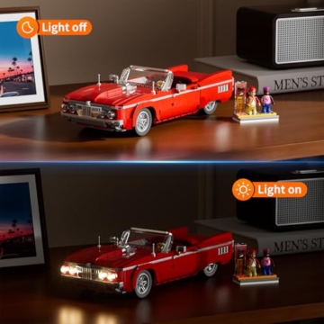 Lumibricks Lowrider „Big Red“ L9093 mit Licht LED