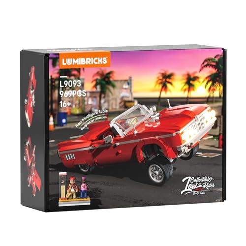 Lumibricks Lowrider „Big Red“ L9093 mit Licht Box