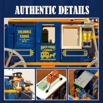 Lumibricks legendäre Western-Postkutsche L9099