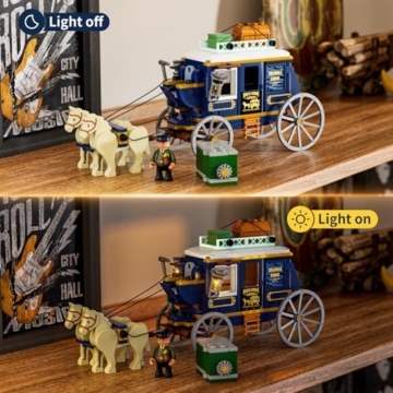 Lumibricks legendäre Western-Postkutsche L9099