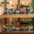 Lumibricks Western-Güterzug Bauset, 1524 Teile, 4-4-0 Dampflok Modell mit Beleuchtung, Gleisen, Wasserturm & 6 Minifiguren, BAU- & Sammlerspielzeug für Erwachsene - 7