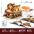 LUMIBRICKS Western Lucky Saloon LED Klemmbaustein-Set, 2200 Teile Modulares Wild-West Gebäude Modell mit Beleuchtung, Doppelte Innenstruktur, Geheimfächer & detailreiche Architektur, Sammler-Set für E - 2