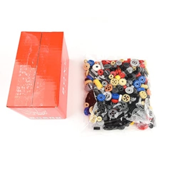Lumitex Ersatzteile Set, 244 Teile Differential Getriebe Ersatzteile Teile Klemmbausteine Set Kompatibel mit - 6