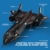 Lumitex SR-71 Blackbird Bauklötze, Militär Aufklärungs Flugzeug Baustein-Klemmbausteine Baustein Flugzeug für Erwachsene MOC Flugzeug Sammlung Geschenk - 1905 Teile - 4