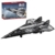 Lumitex SR-72 Blackbird Bauklötze, 1:35 Militär UAV-Drohne Flugzeugle Baustein-2071 Klemmbausteine Baustein Flugzeug für Erwachsene, Entworfen von bru_bri_mocs - 1