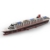 Lumitex Technoloy MS Poseidon Schiff Modellbausatz, 2589 Teile 1:500 Kreuzfahrtschiff Baustein Spielzeug für Erwachsene Kinder Kompatibel mit 10294 Entworfen von bru_bri_mocs - 1