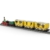 Lumitex Zug Eisenbahn Bausatz, 1050 Teile Klemmbausteine Erster Deutscher Güterzug Bausteine Railway Train - 3