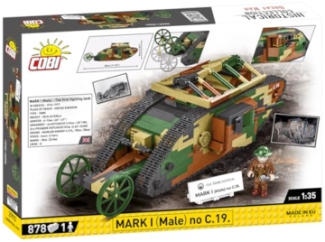 COBI 2993 – Mark I Male No. C.19 Panzer