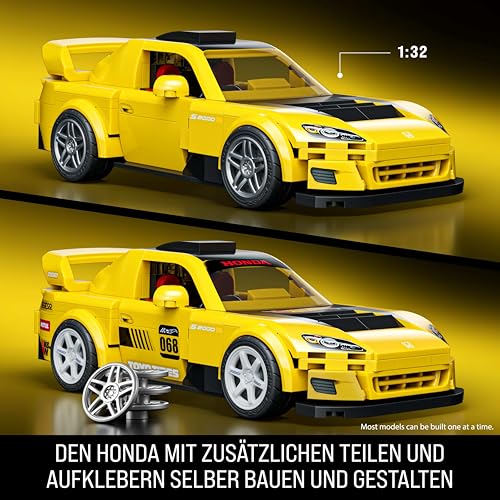 Mattel Brick Shop Hot Wheels '07 Honda S2000 Bauset - 3