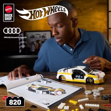 Mattel Brick Shop™ Hot Wheels® '15 Audi R8 LMS Bauset - 2
