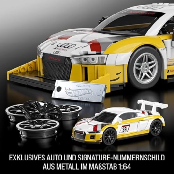 Mattel Brick Shop™ Hot Wheels® '15 Audi R8 LMS Bauset - 5